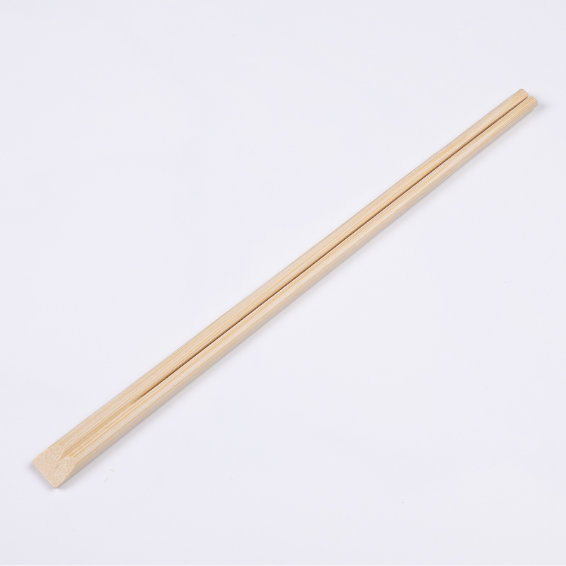 Paper Wrapped Twins Flat Head Bamboo Chopsticks OL103