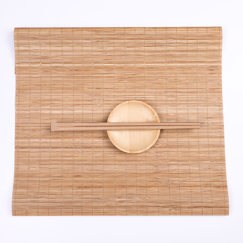 Disposable Hygienic Carbonized Bamboo Chopsticks With Flat Head White Wrapping Paper OL107