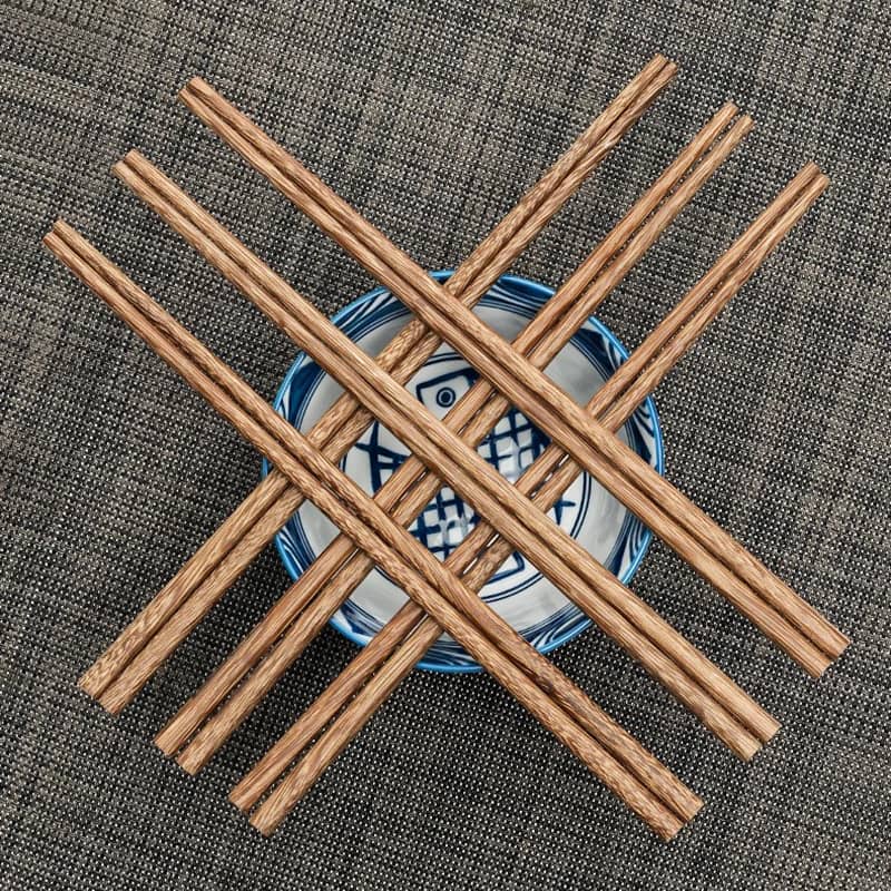 Restaurant Chopsticks Set Chicken Wing Wood Cheap Wooden for Home Modern Presents Eco-friendly Natural Healthy Wood Chopstick OL118