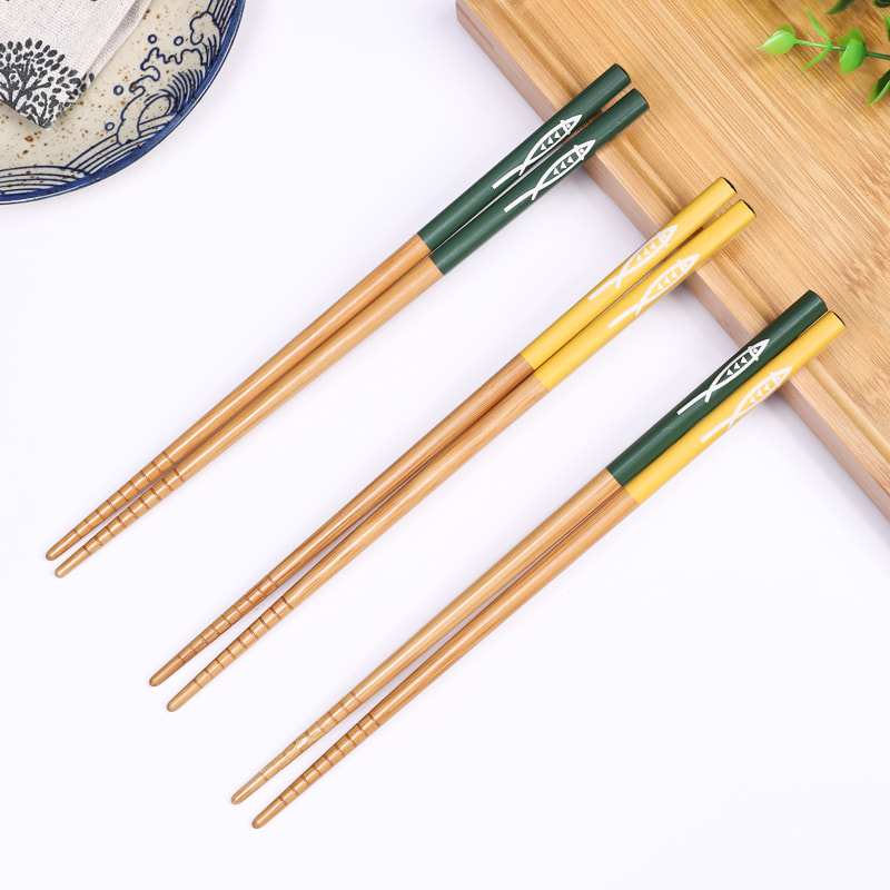 Traditional Chinese Style, Durable, Hygienic, Household Bamboo Chopsticks OL119