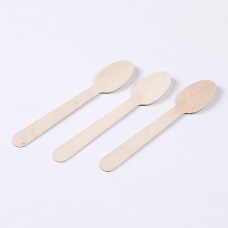 Disposable Takeout Durable Wooden Spoon OL203