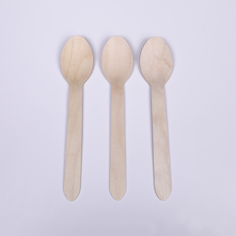 Disposable Takeout Durable Wooden Spoon OL203