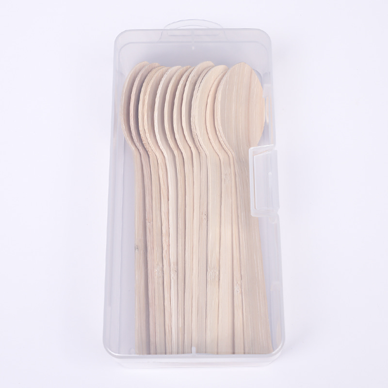 Disposable Takeout Durable Bamboo Spoon OL204