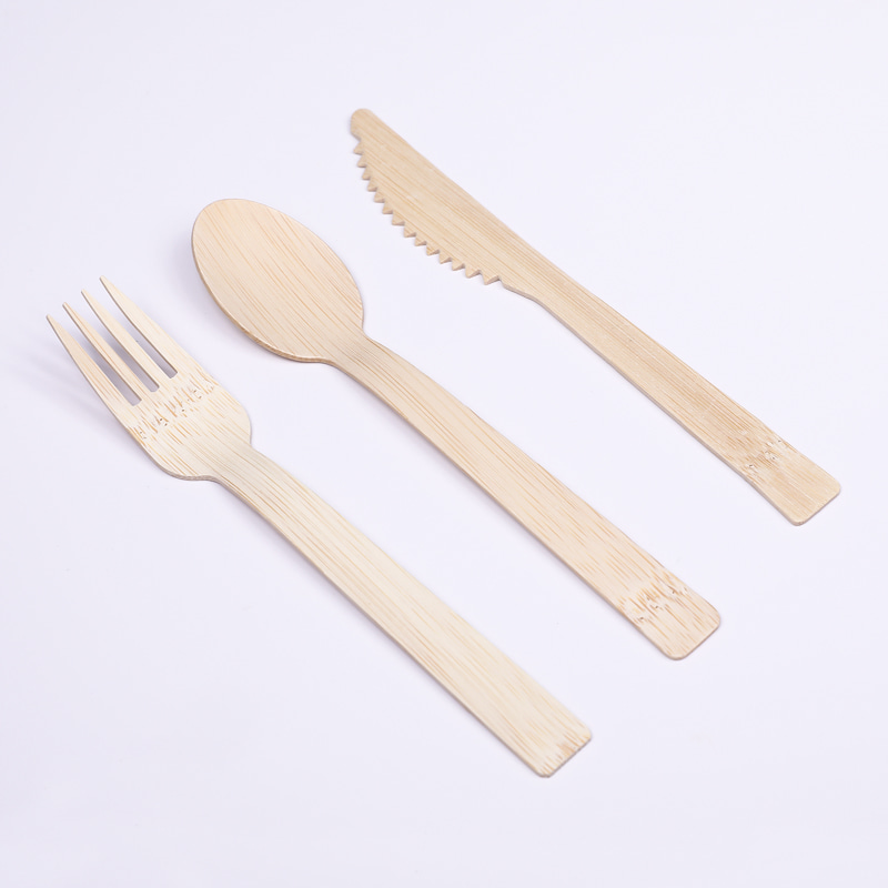 Disposable Takeout Durable Bamboo Spoon OL204