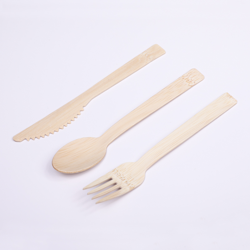 Disposable Takeout Durable Bamboo Spoon OL204