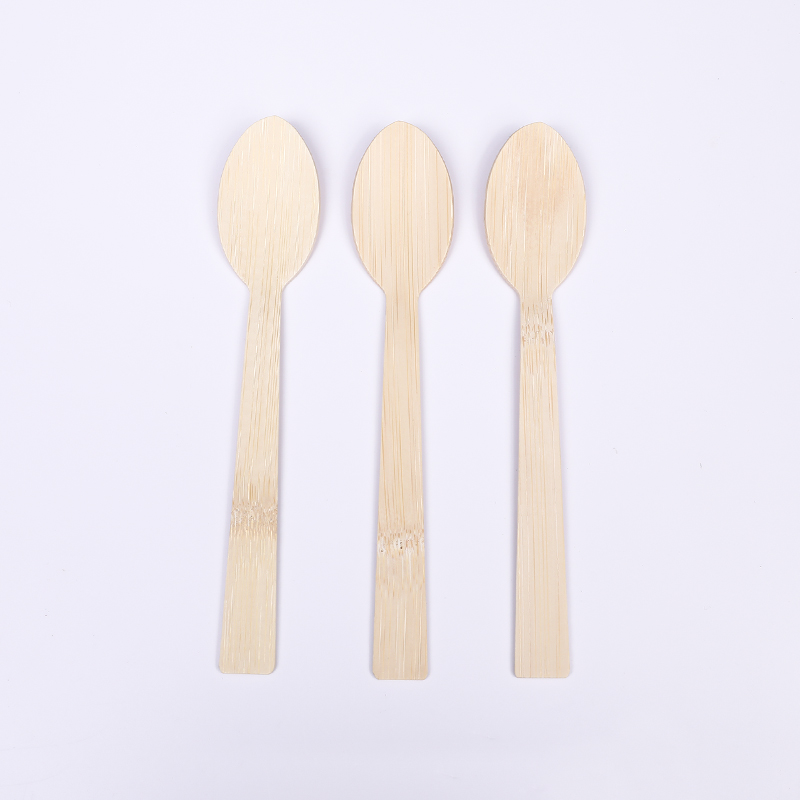 Disposable Takeout Durable Bamboo Spoon OL204