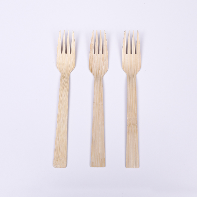 Disposable Bamboo Food Delivery Fork OL304