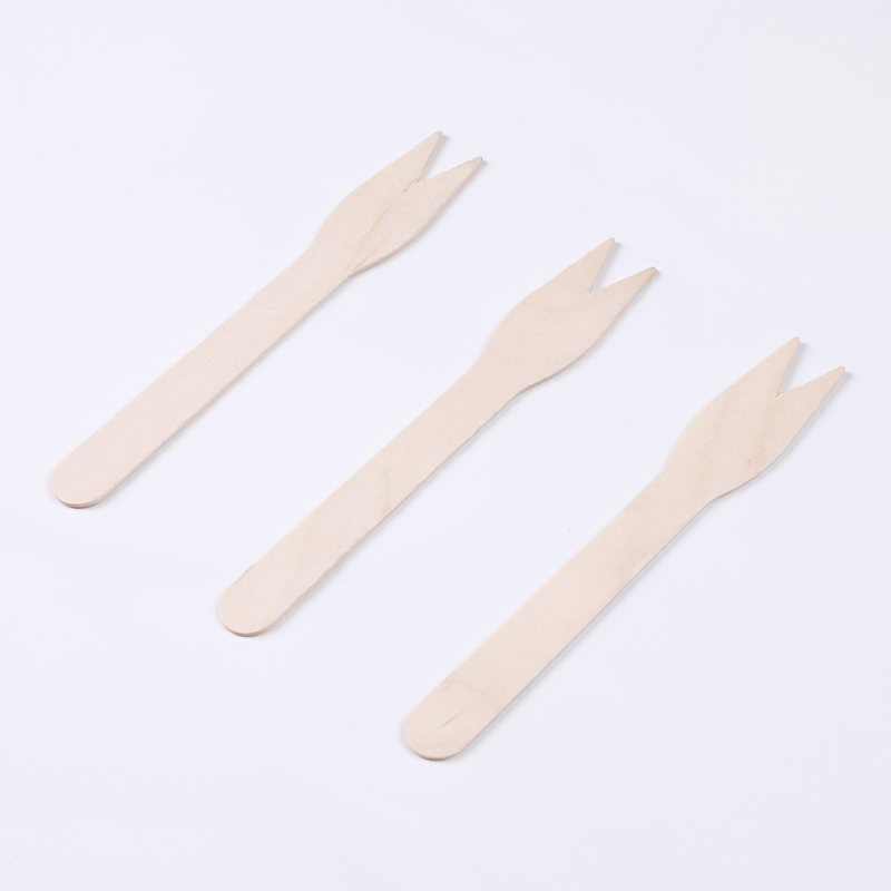 Disposable Wooden Fruit Fork OL305