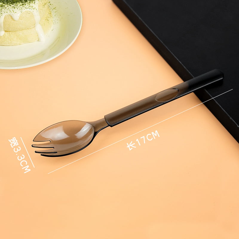 Disposable Meal Bag With Chopsticks Spork  Serviette Frosted Composite Film Set