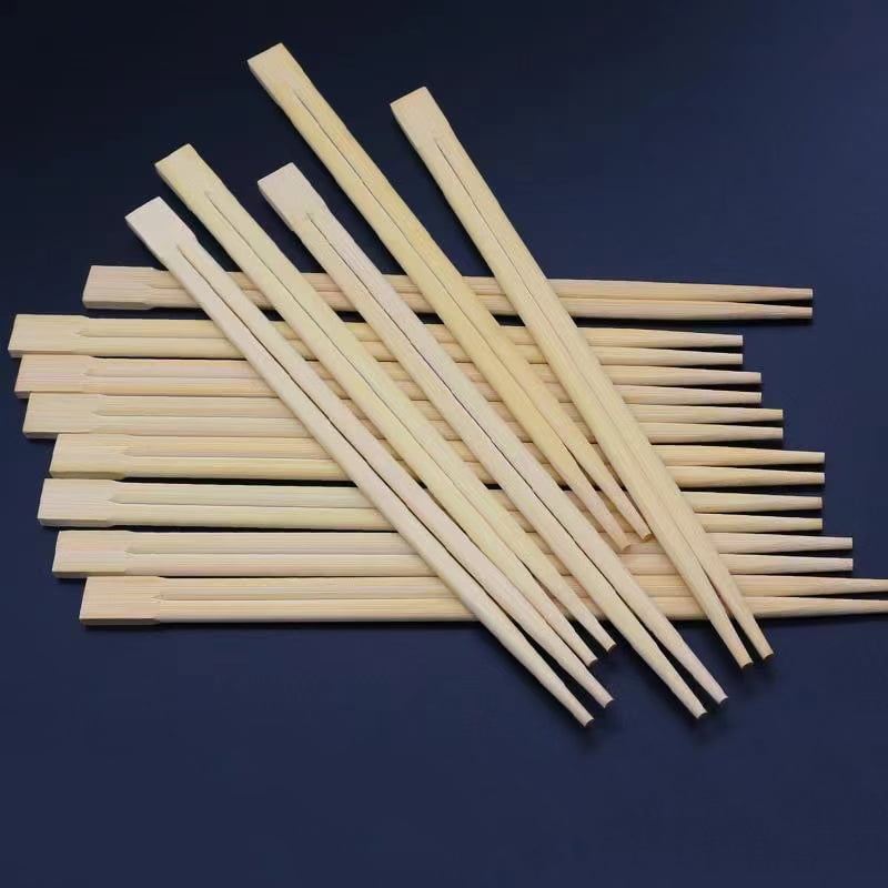 Disposable Eco-Friendly Chopsticks With Spoon Paper Toothpick Opp Film Set