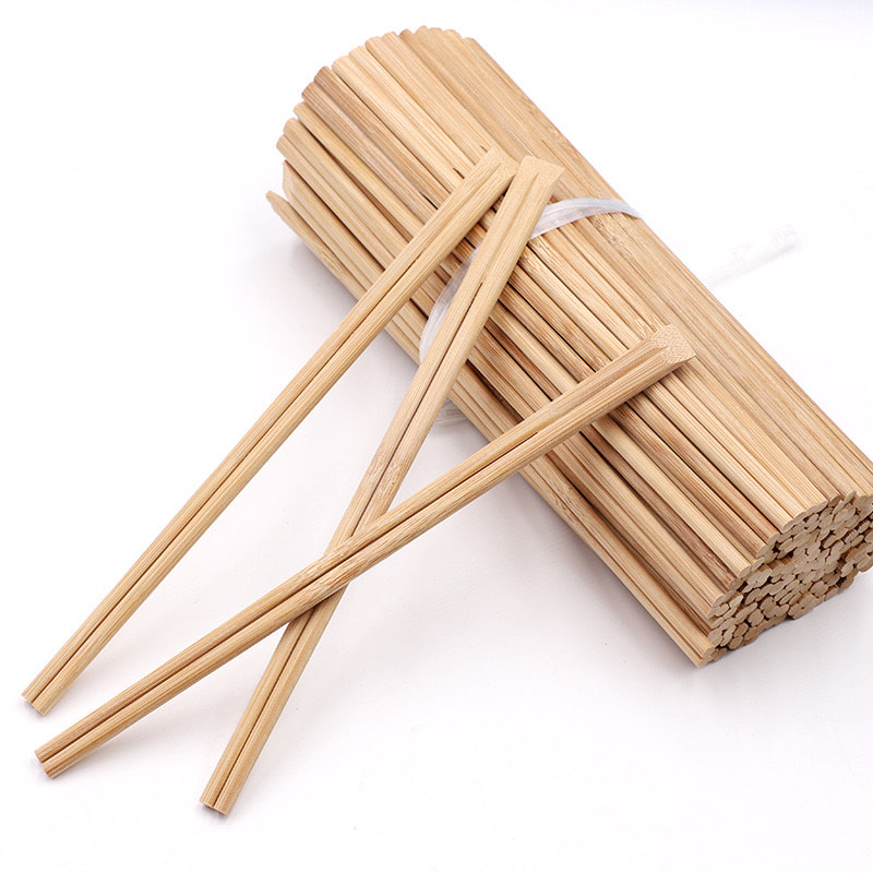 Disposable Bamboo Chopsticks Napkin Spoon Toothpicks Pack Set For Takeout Food Restaurant Degradable Paper Film Set