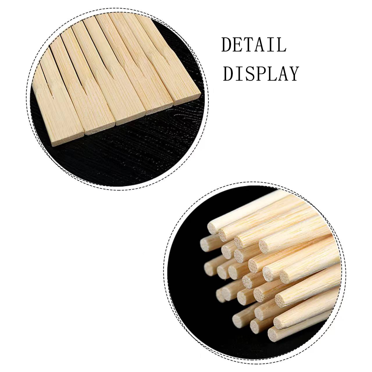 Portable Bamboo Chopsticks With Spoon Paper Toothpick Opp Film Set